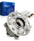 Beefed Up Rear Wheel Hub Bearing Assembly 512553 With ABS fits 2015 2019 Sonata, 2016 2020 Optima, 5 lugs shown with packaging