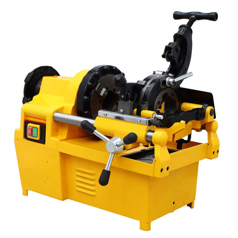 Zero Hassle Prograde 3 In 1 Electric Pipe Threader For 1 To 2 Inch Pipe, 750W 220V power tool with auto die head.