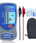 Pro Grade Insulation Tester Megohmmeter For HVAC And Electrical Systems, 1000 Megohms At 500 Volts, with cables and case