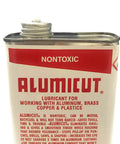 Dope Metalworking Lubricant For Aluminum And Mixed Metals That Slashes Galling And Friction, ALUMICUT in metal canister