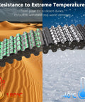 CVT Drive Belt For Ski Doo Snowmobiles MXZ 600 600R 800R 900 1200 design showcasing heat and cold resistance capabilities.