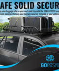 Heavy Duty Bungee Cords With Hooks 30 Pack - Assorted Sizes securing luggage on car roof rack