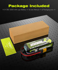 3S LiPo Battery 2200mAh 11.1V with XT60 Connector for RC Car Truck Buggy Truggy Racing Hobby Models package included