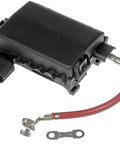 Tough High Voltage Battery Mounted Power Fuse Box Direct Fit Auto Electrical Part to knock out wiring issues, black unit with red wire.