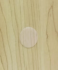 Close-up of Maple Wood Grain Slatwall Panel For Retail Display, Wall Mount Tool Organizer, 24 By 40 Inches, surface texture visible