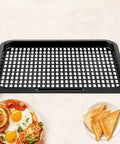 Replacement Nonstick Cooking Rack Tray Set For 10 Quart Air Fryers Like Instant Vortex Plus And Innsky, carbon steel