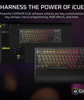 Dope K70 Pro Rgb Tenkeyless Mechanical Gaming Keyboard Featuring Pre Lubed Hall Effect Switches And Lightning Fast Rapid Trigger Tech with iCUE customization