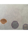 Blue Litmus Test Paper 8x10 Inch Sheets Pack Of 24 For Quick Acid Testing In Solutions showing color reaction spots