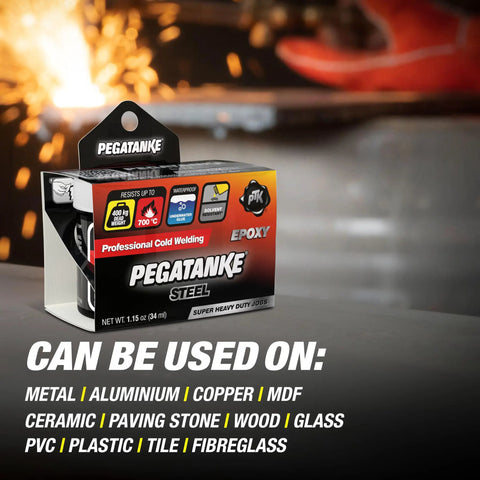 Steel Two Part Epoxy Resin For Cold Weld Repairs, High Strength Metal Glue That Bonds Steel And Plastic, Waterproof