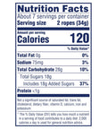 Nutrition facts for Ropes Candy Twisted Rainbow Punch Flavor Soft And Chewy 9 Oz Pack, Tart Filled Fruit Rope Snack