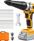Brushless Cordless Rivet Gun Compatible With Dewalt 20V Max Battery Tool Only Spark Free Whisper Quiet Blind Fastener Driver with accessories