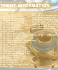 Fitment information for front or rear wheel hub bearing assemblies on Buick, Chevy, Cadillac, Pontiac models