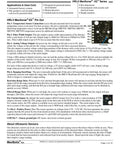 Ultrasonic Sensor for People Detection and Proximity Zone Sensing EZ2 Dope for Robots and Automation on data sheet