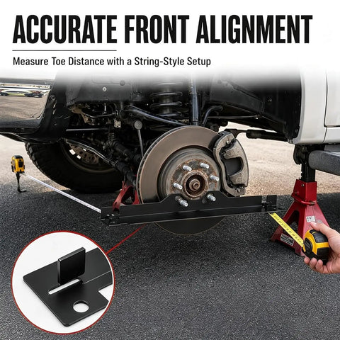 Heavy Duty Stainless Steel Toe Alignment Plates For Auto Shop Use Built Like A Tank With Rust Resistant Silver Finish Rock Solid Garage Gear For Quick Wheel Alignments Helping Local Mechanics Land Perfect Straight Results