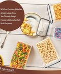 Airtight Food Storage Containers Set With Lids, 24 Piece BPA Free Canisters For Cereal Flour Sugar, Pantry Organization, Leak Proof