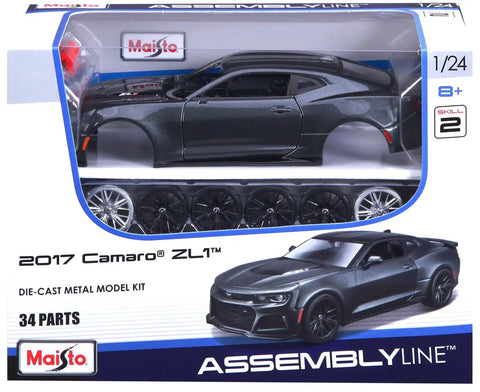 Chevrolet Camaro ZL1 Die Cast Car 1 24 Scale Officially Licensed Replica With Metal Body Realistic Interior And Exterior Details