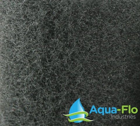 Coarse Black Universal Pond Filter Mat 12 By 12 By 1.25 Inches, 3 Pack For Heavy Duty Filtration, texture close-up