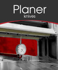 A Line It Basic Table Saw Alignment Calibration Tool With Precision Dial Indicator for accurate planer knife setup.