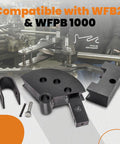 1-5/8 Inch Tubing Die Set For 120 Degree Bends, 5 Inch Radius Die Pair compatible with WFB2 and WFPB1000 benders