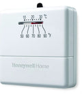 CT30A1005 Heat Only Manual Economy Thermostat Almond Finish displayed with temperature scale and snap action switch.