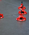Spin Doctor Tile Leveling System Caps 100 Piece Kit Reusable Caps Prevent Uneven Tiles With Large Format Floors