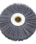 Beefy Deburring Brush For Key Cutting Machines Crimped Wire Wheel Scrub Nylon And Stainless Steel Replacement Carbon Steel Brush