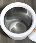 Open Big Towel Warmer Bucket With Auto Shut Off Four Timer Settings For On Demand Spa Worthy Heat In Bathroom on floor