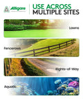 2,4-D Amine Weed Killer Concentrate for Lawns Pastures and Aquatic Sites use across lawns, fencerows, rights-of-way, aquatic