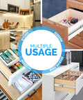Built Tough 12 Inch Side Mount Drawer Slides One Pair Full Extension Ball Bearing Cabinet Glides Auto Lock for kitchen and bedroom.