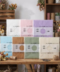 Waterproof Bouquet Wrapping Paper 266 Sheets with easy pullout tissue in assorted colors on a florist table