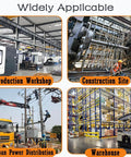 Various applications of Outdoor Stainless Steel Weatherproof Electrical Control Box Enclosure in industrial settings.