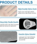 Uxcell Nylon Mesh Liquid Filter Sock Bag In White, 80 Micron Precision For Aquarium & Industrial Coolant Filtration, durable nylon mesh with easy-grip handle.