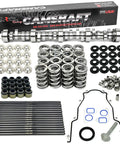 Stage Two Twin Turbo Camshaft Kit For GM LS Engines includes camshaft, valve springs, gaskets, pushrods, and titanium retainers.