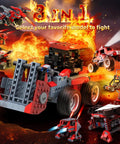 8 In 1 Electric Monster Truck Building Kit For Kids Ages 6 To 12 With 240 Pieces And Motor, DIY STEM model lineup