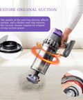 Beefed Up Large Dust Bin Replacement For V11 V15 SV14 SV15 SV22 Vacuum Cleaners with HEPA filter demonstration