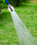 Aluminum Three Quarter Inch Water Nozzle With 2000 Tiny Holes Delivers Gentle Mist And High Flow For Low-Pressure High-Volume Garden Spraying