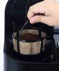 Reusable Mesh Coffee Filter For K Duo Hot And Iced Gen 2 And Essentials And Brewers Not Compatible With K Duo Plus being installed
