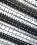 Close-up of the screen mesh detail on an Exterior Aluminum Gable Louver Vent For Walls And Crawlspace, Weather Resistant Air Grille.