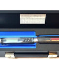 Pro Grade Heavy Duty Quarter Inch Digital Torque Wrench With Buzzer And LED Alerts, Interchangeable Head, ISO 6789 Certified With Calibration Certificate, Backlit LCD Shows Reached Torque, Battery Life, And Units Nm, Kg-Cm, In-Lb, Ft-Lb, CW CCW. in case