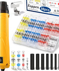 Pro Solder Seal Wire Connector Kit With 350W Mini Heat Gun And 230Pcs Waterproof Electrical Terminals, case view