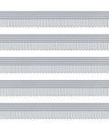 Tough As Nails 20 Gauge Galvanized T50 Staples With Chisel Points Quarter Inch For Staple Guns 10000 Piece Count in neat rows.