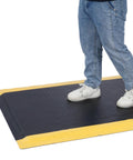 Heavy Duty Anti Fatigue Mat 3 ft by 6 ft diamond plate ergonomic standing floor mat in use