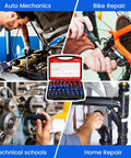 Detachable Thread Checker Kit For SAE And Metric Bolts Nuts And Screws 50 Piece Gauge Set With 27 SAE And 23 Metric Sizes For Quick Size ID