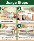 Top Tier Bed Sheet Organizers And Closet Storage Bands Keeps Your Linens Squared Away For Good Includes Labeled Sorters For Twin Full Queen King Sets, steps for folding sheets.