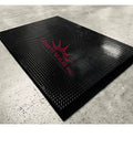 Heavy Duty Industrial Floor Scale 60X84 Steel Platform for Livestock and Freight Weighing 2500 Lbs on a textured surface.