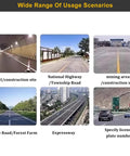 Wide range of usage scenarios for a Solar Powered Radar Speed Sign With 60W And 70W Solar Panel including highways and roads.