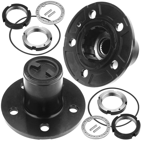 4WD Manual Locking Hub Replacement Fits 1990 1994 Ford Explorer 1990 1997 Ford Ranger 1994 1997 Mazda Pickup And 1990 1994 Mazda Navajo With 27 Spline Outer Axle 2 Piece Assembly Beefy Forged Alloy Steel Gears Built Tough For Off Road