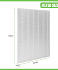D360 True HEPA Replacement Filter D3 Kit showing filter size 15.3x12.1x10 inches for Winix D360 Air Purifier