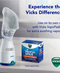 Plug In Non Medicated Steam Inhaler For Sinus Relief And Congestion with VapoPads for nasal and throat soothing