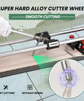 24 Inch Manual Tile Cutter For Porcelain And Ceramic Tiles, Heavy Duty Iron Frame With Super Hard Alloy Cutter Wheel